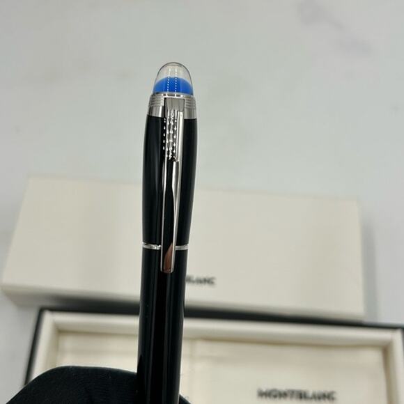 Mont Blanc blue planet star walker Ball point pen - Picture 3 of 16